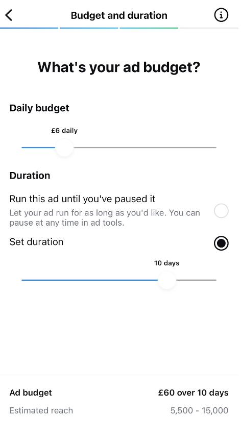 A picture of insights off an instagram post